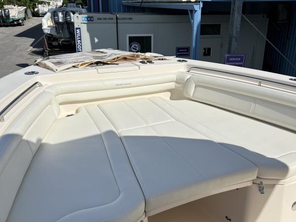 Grady-White center console reupholstery — after, photo 1 of 13