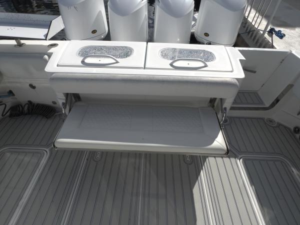 HCB center console diamond-stitch upholstery — before, photo 5 of 9