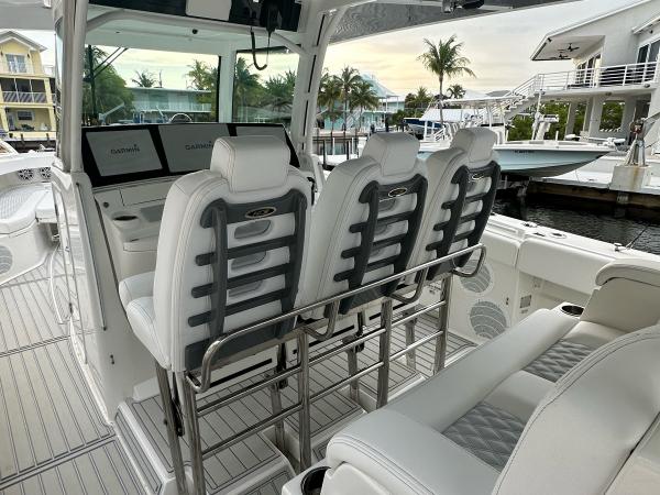 HCB center console diamond-stitch upholstery — after, photo 11 of 15