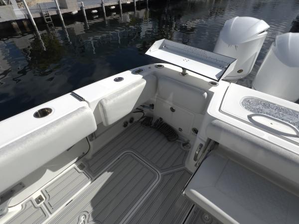 HCB center console diamond-stitch upholstery — before, photo 6 of 9