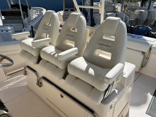 Grady-White center console reupholstery — after, photo 6 of 13